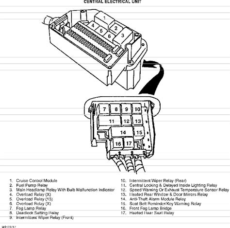 1995 volvo 850 rear view mirror electrical box|Volvo 850 diagram.